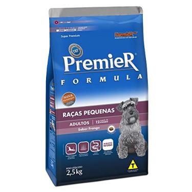 Imagem de Ração Premier Fórmula para Cães Adultos de Raças Pequenas Sabor Frango, 2,5kg Premier Pet Raça Adulto,
