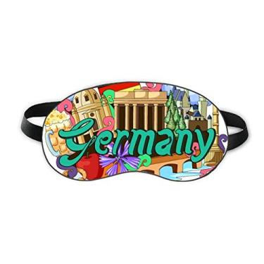Imagem de New Swan Stone Castle Beer Germany Graffiti Sleep Eye Shield Soft Night Blinfold Shade Cover