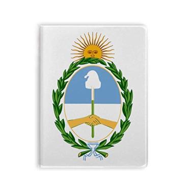 Imagem de Diário de capa macia com emblema nacional Buenos Aires Argentina