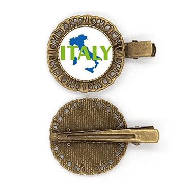 Imagem de Mapa Itália, Europa, Barcelona, broche de cabelo, prendedor de cabelo