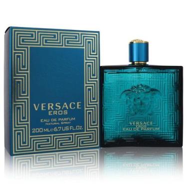 Imagem de Perfume Masculino Versace Eros Eau De Parfum 200 Ml + 1 Amostra De Fra