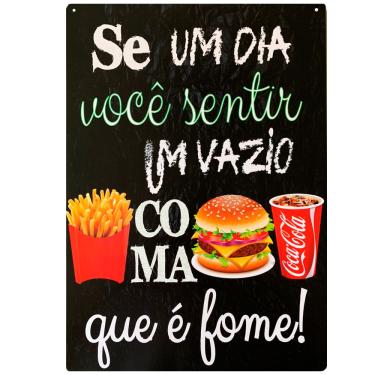 Imagem de Placa Decorativa Mdf Se Um Dia