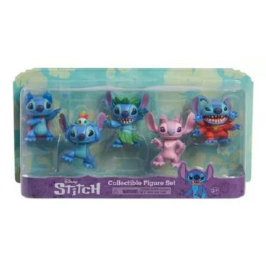 Imagem de Doorables Disney Set de Figuras Luxo Stitch e Amigos Pack C/ 5 figuras – Sunny