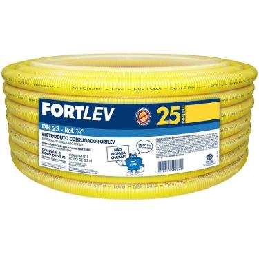Imagem de Eletroduto Corrugado 25mm X 50 Metros Fortlev
