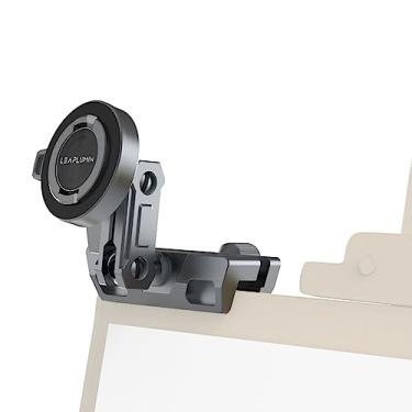 Imagem de Leaplumin Suporte magnético para tablet para prancheta, suporte magnético de liga de alumínio para mesa de desenho, mesa de artista, tela esticada, painéis de madeira, telas de pintura