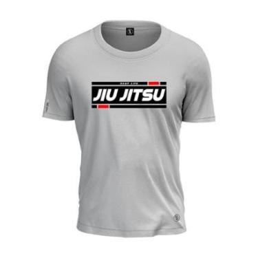Imagem de Camiseta Jiu Jitsu Faixa Preta Grau Shap Life Lutador-Unissex