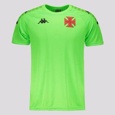 Imagem de Camisa Kappa Vasco Details Supporter 2024 Verde
