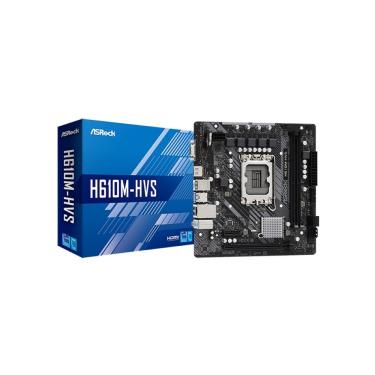 Imagem de Placa Mãe AsRock H610M-HVS mATX LGA 1700 DDR4 HDMI VGA