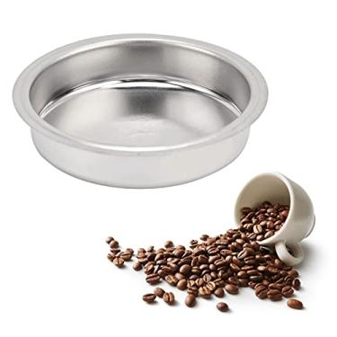 Imagem de Filtro de persiana para máquina de café, 51 mm de aço inoxidável para máquina de café com filtro de descarga para filtro de persiana com alça de café para limpeza de máquina de café expresso