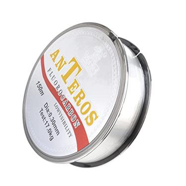 Imagem de Newmind Linha de pesca de fluorocarbon de 150 m, resistente a impactos, linha líder para acessórios de pesca de trutas em água doce e salgada – 300 g
