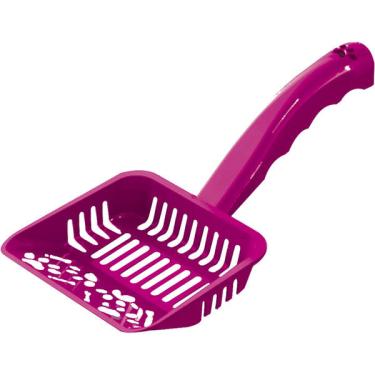 Imagem de Pá Higiênica Rosa para Gatos - Tam. Único