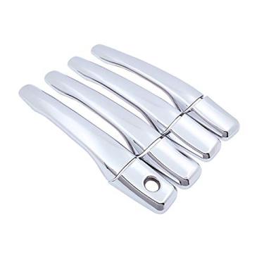 Imagem de Para Mitsubishi Zinger CMC 2005~2019 Chrome Door Handle Cover Car Acessórios Adesivos Guarnição Set