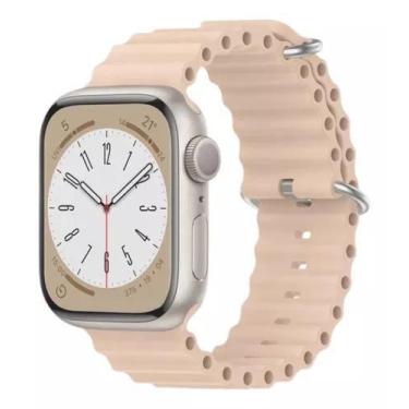 Imagem de Pulseira Oceano Para SmartWatch Ultra 49mm 45mm 44mm 42mm -Tamanho 21 