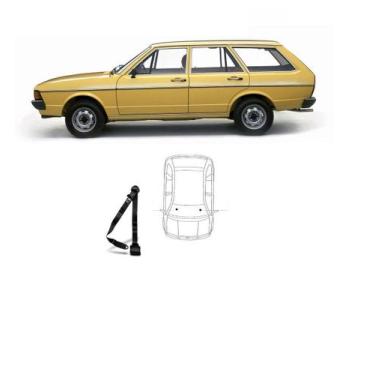 Imagem de Cinto de Segurança retrátil de 3 pontos dianteiro VW Brasília - HCML, 