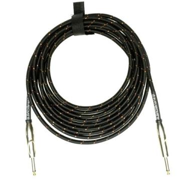 Imagem de Cabo De Guitarra Immediate High Performance P10 5 Metros, PRETO/COBRE 