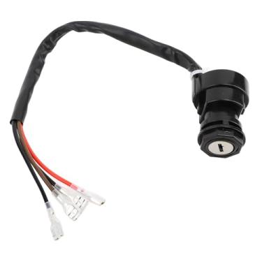 Imagem de Interruptor de Ignição ATV Interruptor de Partida de Ignição Com Cabo de 4 Pinos Substituição de Desempenho de Ignição Estável para Polaris Trail Boss 250 2x4 4x4 Interruptor de
