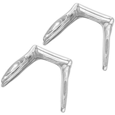 Imagem de 10 Ponte Plaqueta Peça Reposição Nariz Anatômica Silicone óculos grau 