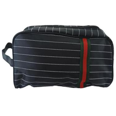 Imagem de Bolsa Nécessaire De Maquiagem Para Acessórios - Aliança, Preto
