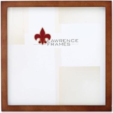 Imagem de Lawrence Frames 766088 Moldura de madeira noz-moscada, 20 x 20 cm