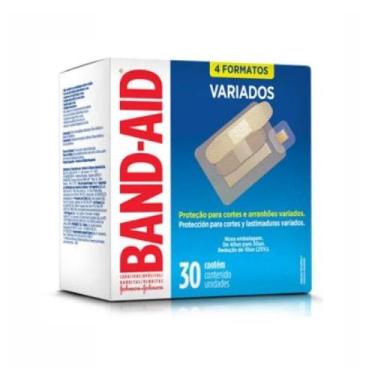 Imagem de Curativos Band-Aid 4 Formatos Variados 30 Unidades - Johnsons