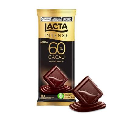 Imagem de Chocolate 60% Cacau Lacta Intense 85g