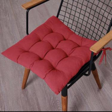 Imagem de Almofada Para Cadeira Futton Ox 40x40cm - Vermelho - FASTLAR