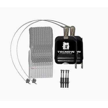 Imagem de 02 Travas Carrinho De Compras Condomínio + 60 Chaves Tecnow - Sindico/Supermercado