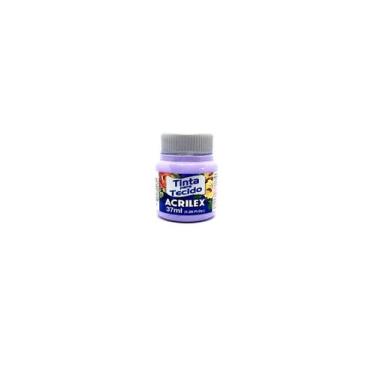 Imagem de Tinta Para Tecido Fosca 37ml - Acrilex artesanato,  LILAS 37ML 528
