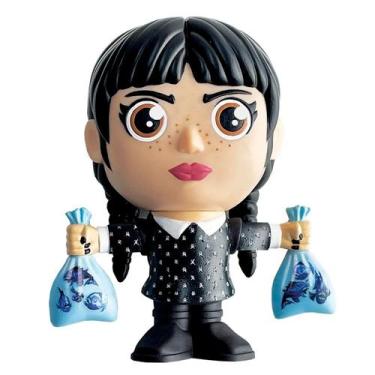 Imagem de Wandinha Boneco Colecao Fandom Box 037 Miniatura 12cm Detalhada Origin