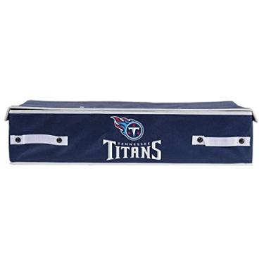 Imagem de Franklin Sports Cestos de armazenamento sob a cama NFL Tennessee Titans - Grande