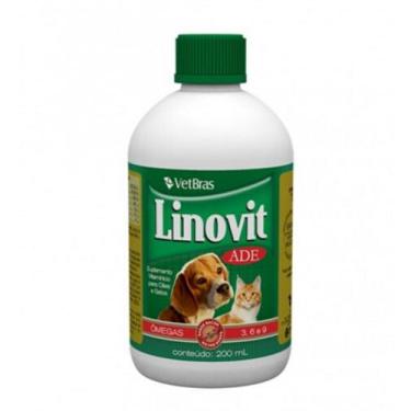 Imagem de Linovit Suplemento Para Cães e Gatos 60 mL - VetBras