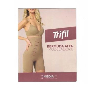 Imagem de Bermuda Cintura Alta Modeladora Trifil (C01810/CE1810/1810) Microfibra