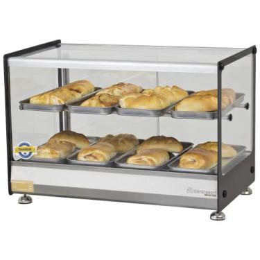 Imagem de Estufa para Salgados 8 Bandejas Dupla Linha Ônix Marchesoni, 110V