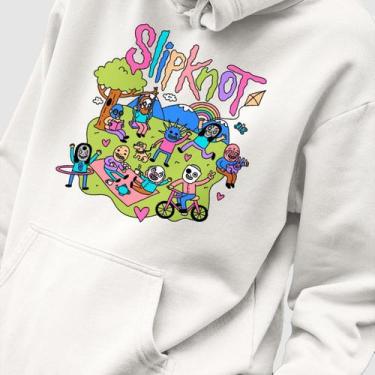 Imagem de Blusa Moletom Genuine Grit Masculino Estampado Algodão 30.1 Slipknot, 