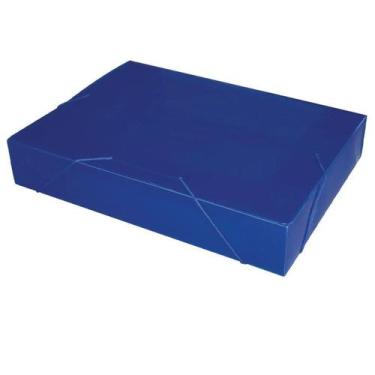 Imagem de Pasta Aba Elastica Plastica Oficio 55mm Pacote Com 10 - ACP