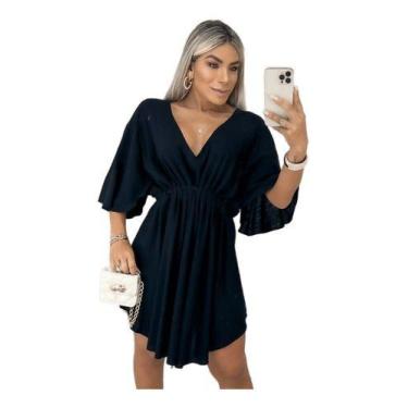 Imagem de Vestido Feminino Tendência Viscose Caimento Longo R68 - Fanáticos Por 