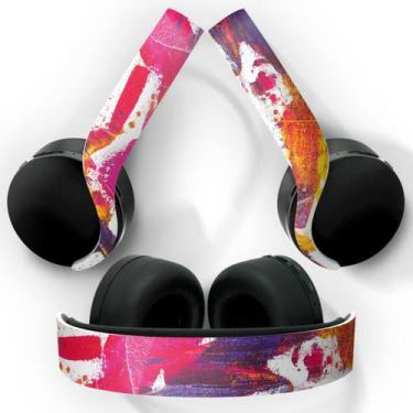 Imagem de Adesivo Compatível PS5 Headset Pulse 3D Playstation 5 Skin - Abstrato 
