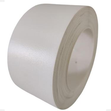 Imagem de Fita de Borda Para Mdf Madeira Formica Marfim Texturizado 64mm X  20m 