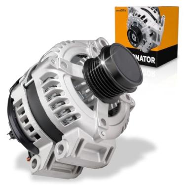 Imagem de ADEERLUO Alternador de alta saída para/Dodge Grand Caravan Avenger Journey para/Ram C/V para/Chrysler 200 Town Country para/Volkswagen Routan atualizado 04801624AD 12V 160A 6 sulcos