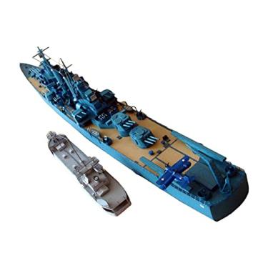 Imagem de TTETTZ Conjunto de Brinquedos de Navios de Guerra, Kits de Construção de Navios, Modelo para Adultos E Crianças