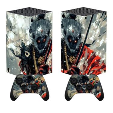 Imagem de PlayVital Capas de vinil personalizadas Fallen Wukong para controle sem fio Xbox Core, adesivos de capa de decalque para controle de console Xbox Series X