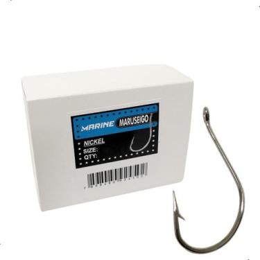 Imagem de Anzol Maruseigo Nickel Nº28 Caixa 50pçs - Marine Sports, Maruseigo Nic