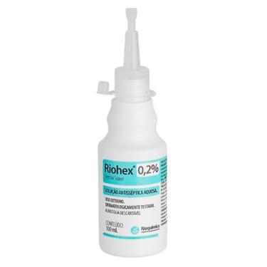 Imagem de Clorexidina Aquosa 0,2% Riohex Dermo Suave 100ML Rioquímica