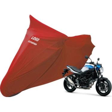 Imagem de Capa Para Cobrir Moto Suzuki Gladius Alta Durabilidade - Mz, Vermelha