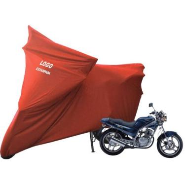 Imagem de Capa Para Cobrir Moto Kasinski GF 125 Alta Durabilidade - Mz, Vermelha