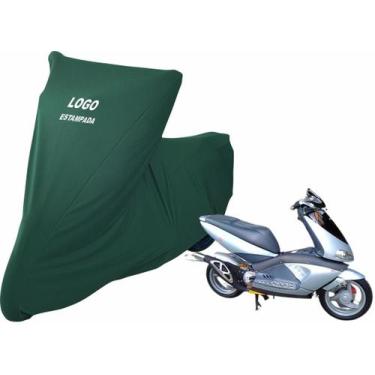 Imagem de Capa De Cobrir Moto Aprilia Área 51 Alta Proteção - Mz, Verde