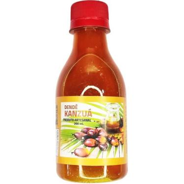 Imagem de Azeite de Dende Óleo Tempero Comida Bahiana 200ml Kanzua, 200ml