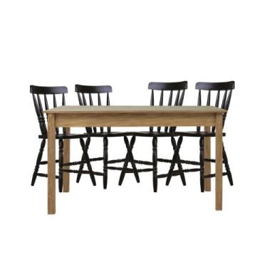 Imagem de Mesa de Jantar Ditália com 4 Cadeiras JA-225 Cozy, diamond