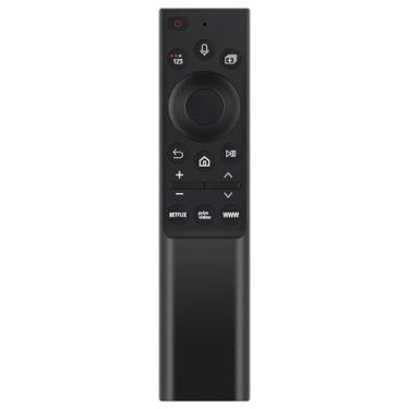 Imagem de Controle remoto de voz de substituição BN59-01350F compatível com Smart TV Samsung AU8000 Crystal UHD 4K UN43AU8000 UN50AU8000 UN55AU8000 UN65AU8000 UN70AU8000 UN75AU8000 UN85AU8000 UN43AU8 000FXZA