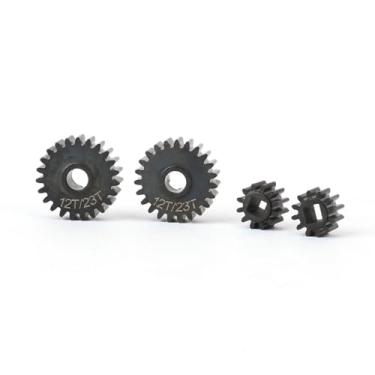 Imagem de FEDCO SCX10III Portal Gear Set 23T/12T Harden Steel Gears for Axial SCX10 III Upgrade Parts 1/10 RC Crawler